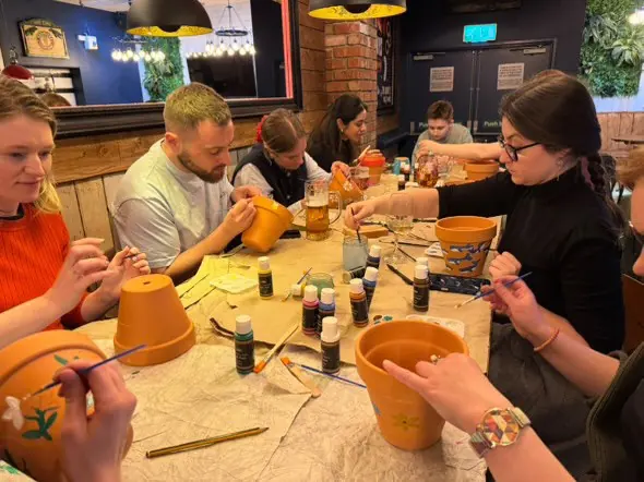Plant Pot Painting