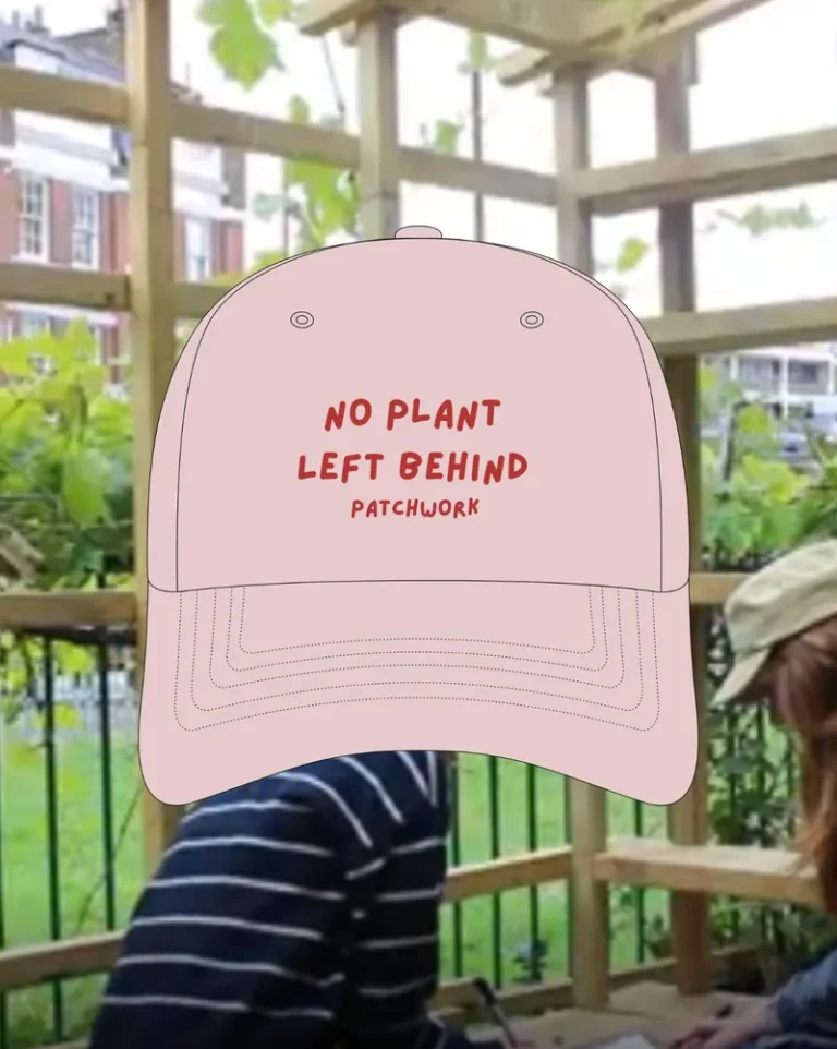The pink Patchwork cap