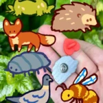 The six City Scape animals, drawn by Gob Worm